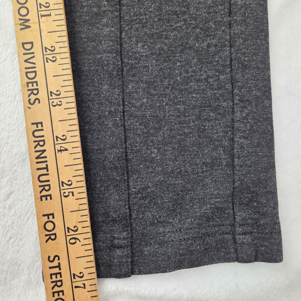 Cabi Trousers Women Size 2 Charcoal Gray Ponte Double Button Straight Excellent - Picture 6 of 10